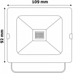 ΔΙΑΣΤΑΣΕΙΣ 4000K/50W